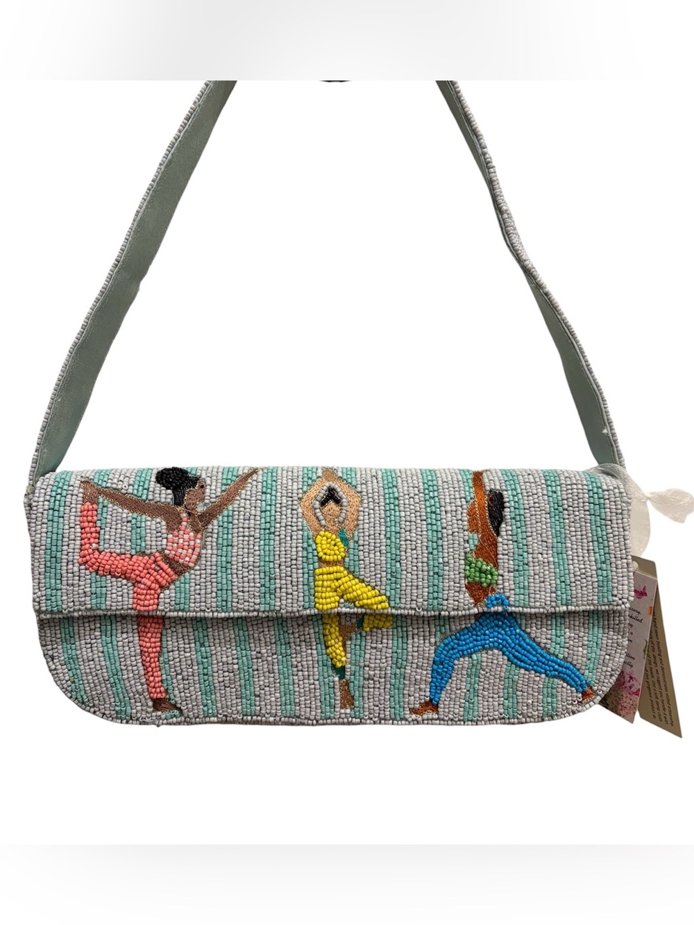 NWT: *VIRAL* Yoga Beaded Bag 🧘‍♀️From India to You 🧘‍♀️